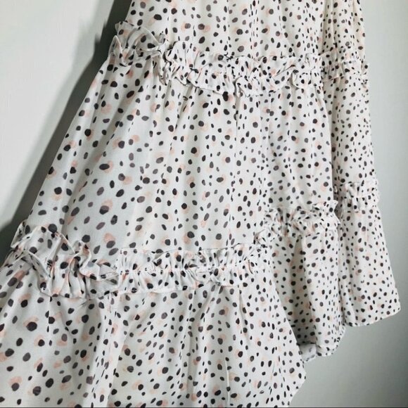 PRINCESS Polly Polka Dot Tiered Rasmus Mini Skirt Size 2 NWT - Picture 2 of 5